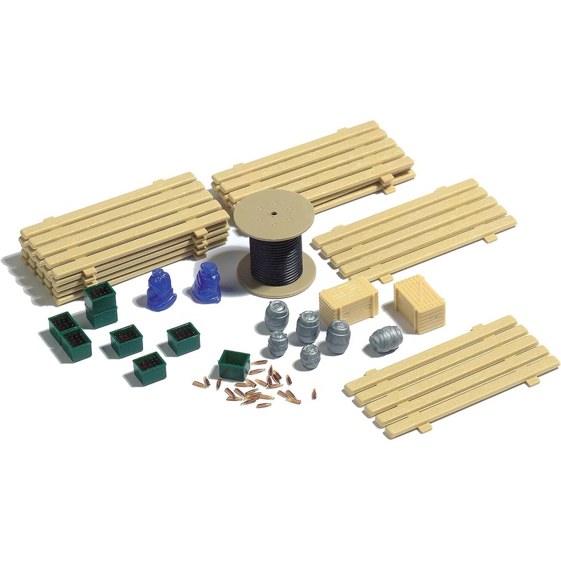 Assorted Freight Loads – Pallets, Crates, Barrels