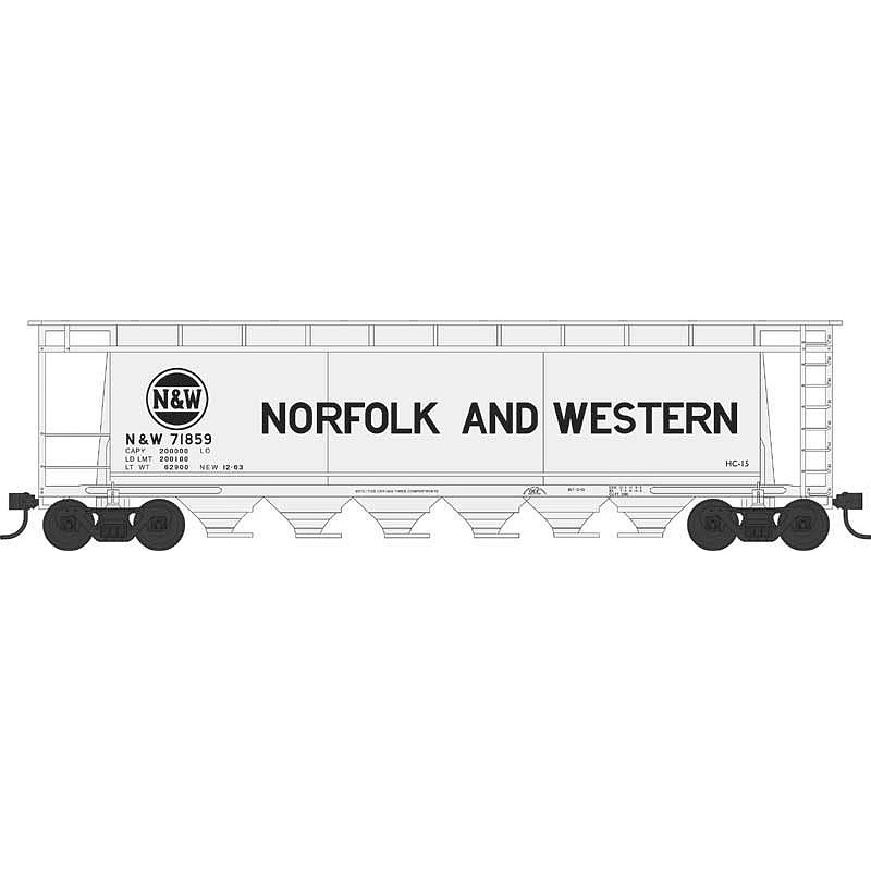 Cylindrical Hopper Norfolk & Western #71859