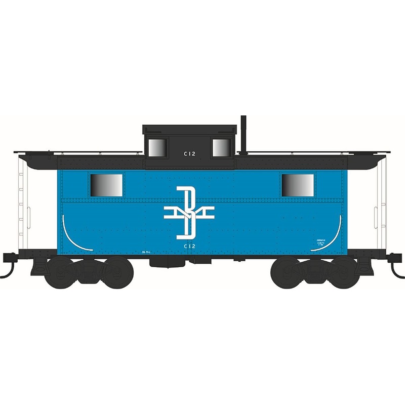 HO N-5 Caboose B&M #C12/blu Blt 1940 Rpkd 4-73