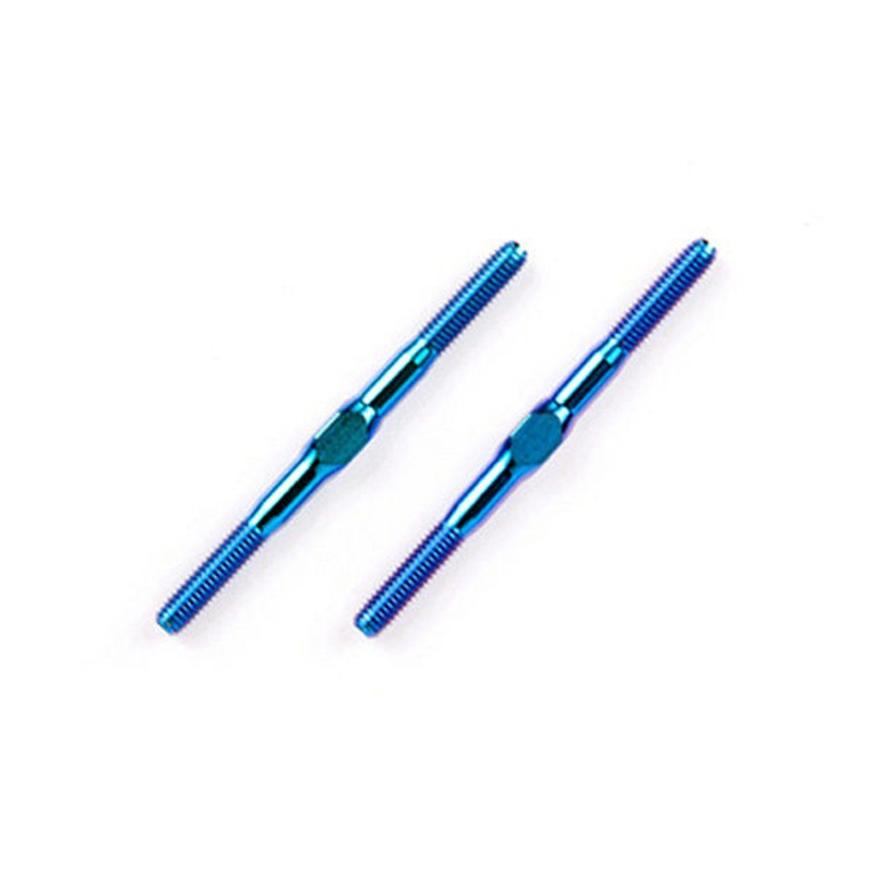 Tamiya 42120 3x42mm Blue Titanium – Turnbuckle Shaft (2 pcs)