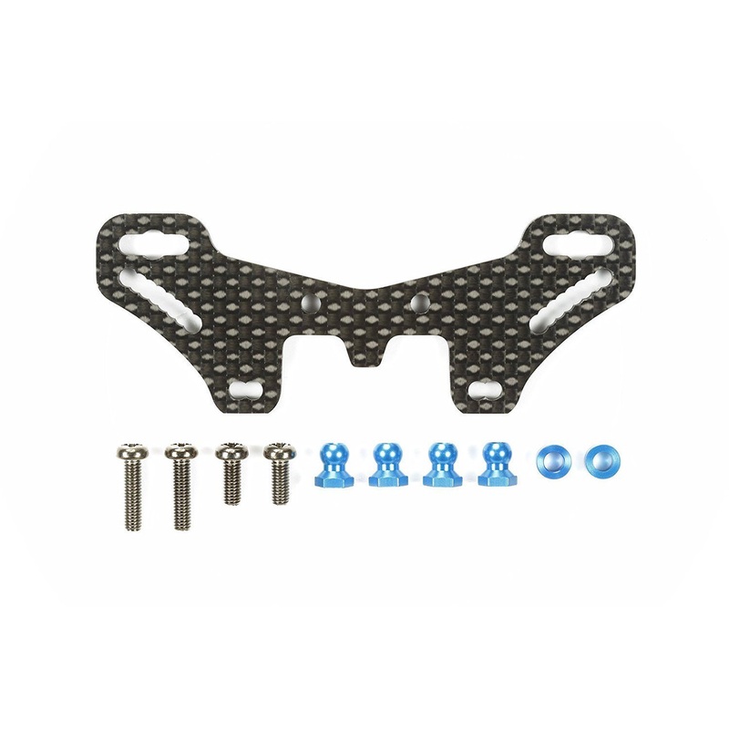 Tamiya 54633 (OP1633) Carbon Damper Stay Rear TT02 Type-S