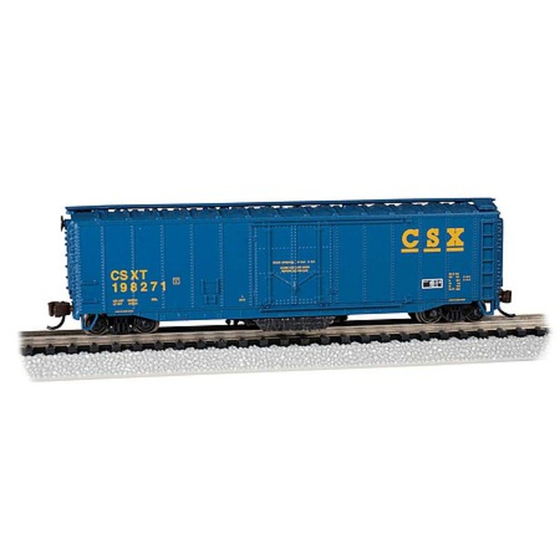 Track Cleaning 50′ Plug Door Boxcar CSX #198271