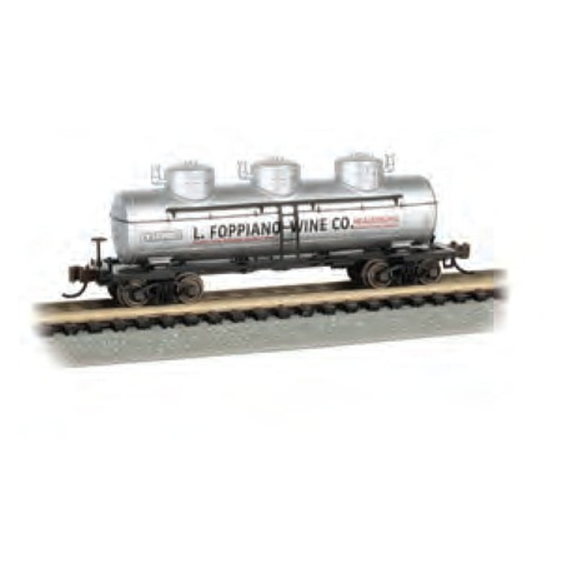 40′ 3-Dome Tank Car L. Foppiano Wine Co. #1112