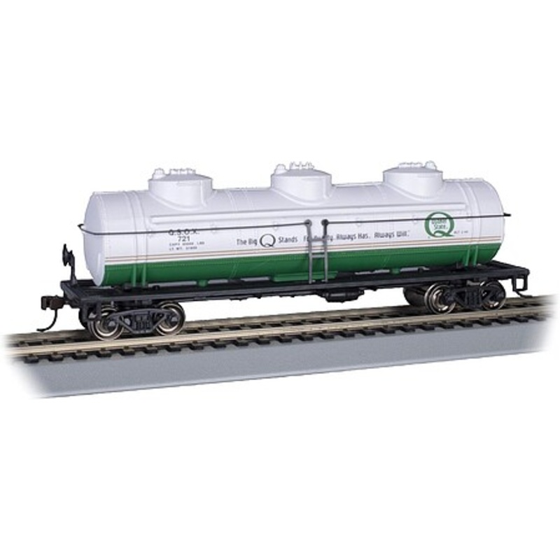 40′ 3-Dome Tank Car Quaker State #721