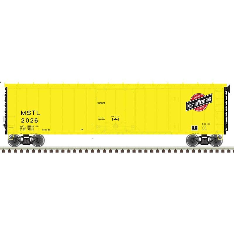 50′ Plug-Door Boxcar Chicago & North Western #2026