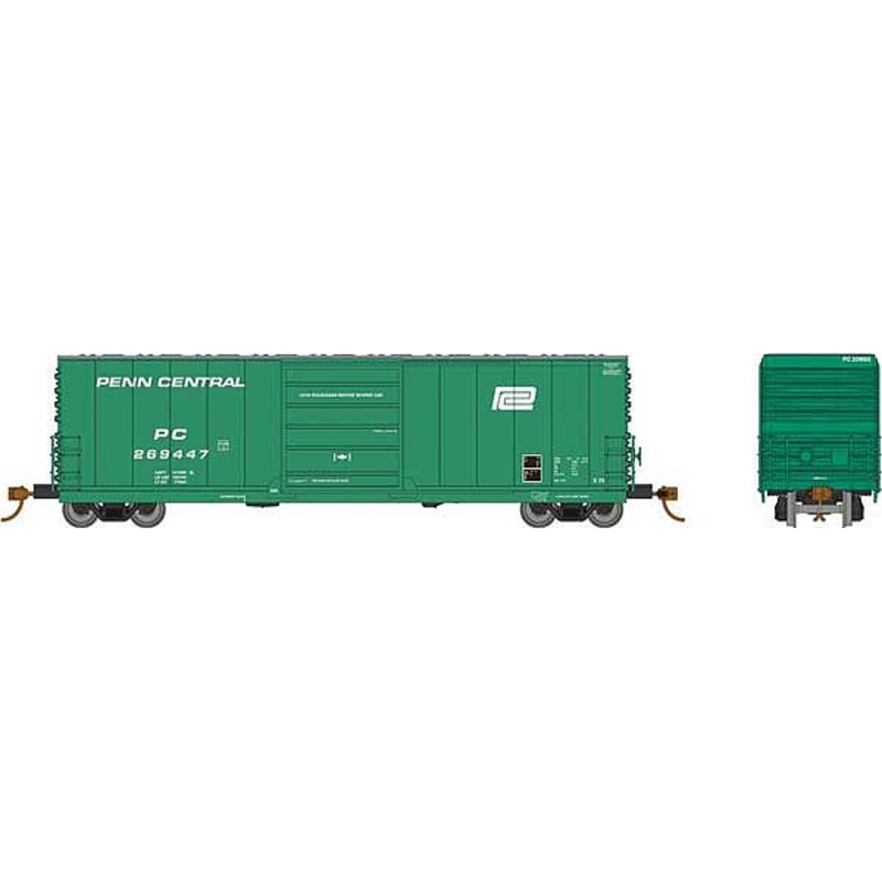 Evans X72 Boxcar Penn Central Small Logo #1