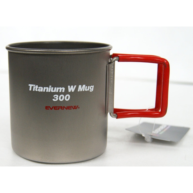 Evernew EBY269R Titanium Mug Cup Double Wall 300FH