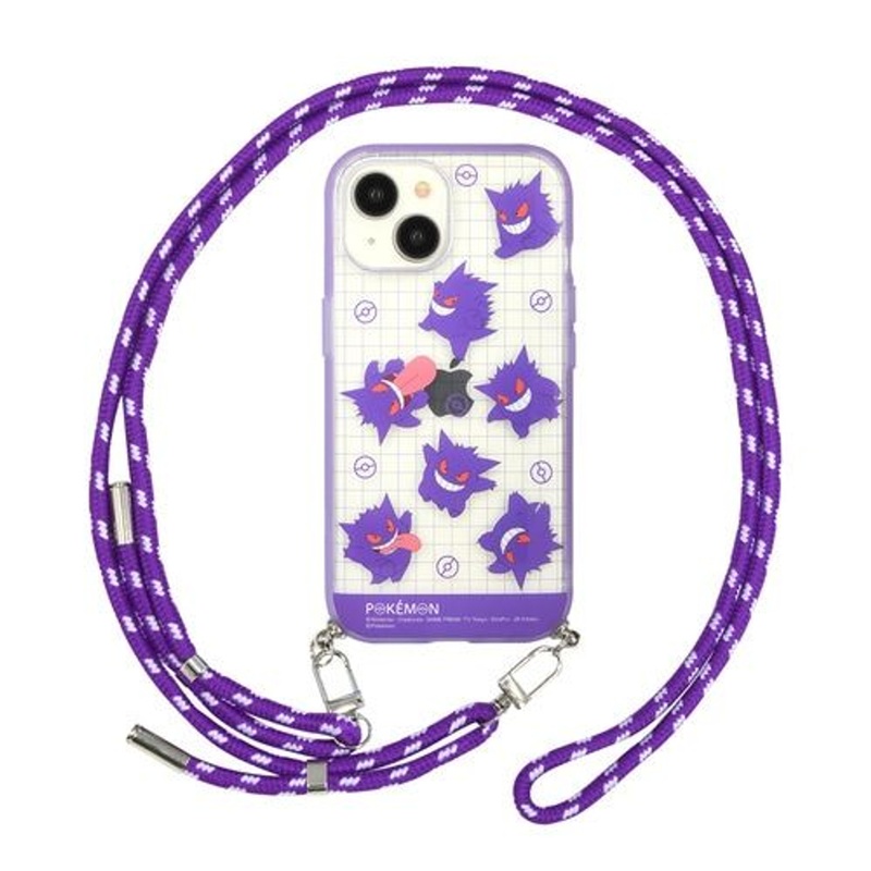Pokemon Center Original Phone Case and Lanyard Gengar