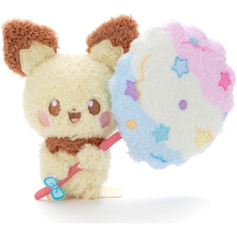Takara Tomy Pokemon Pokepiece Plush Pichu (Sweets Ver.)
