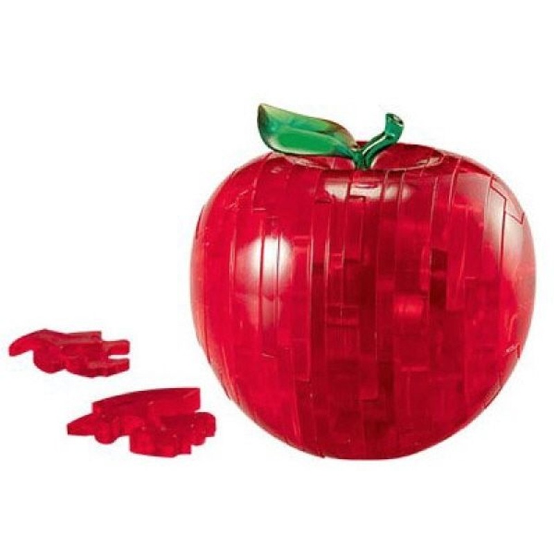 Beverly Crystal 3D Puzzle 50071 Apple (Red)