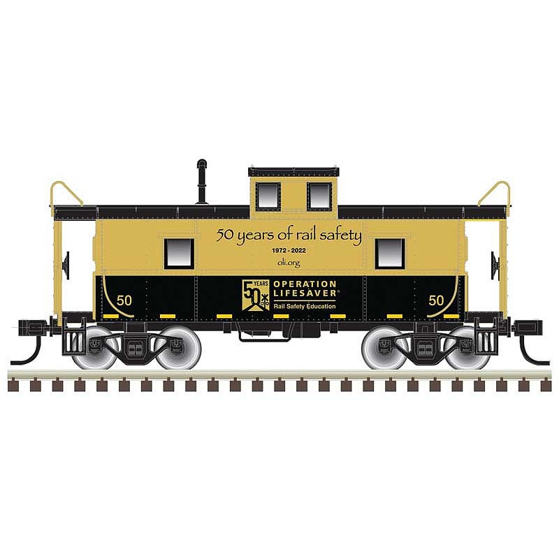 Ho C&O Cupola Caboose Operation Lifesave