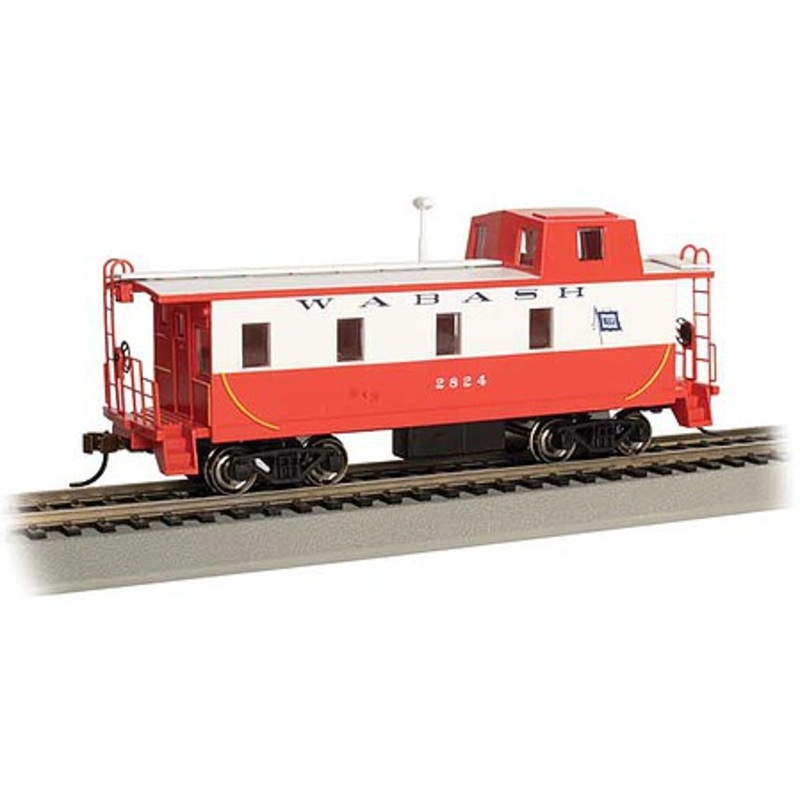 Offset Cupola Caboose Wabash 2824