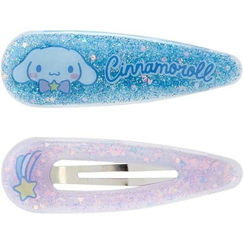Sanrio Hair Accessory Glitter Hair Clip Set – Cinnamoroll