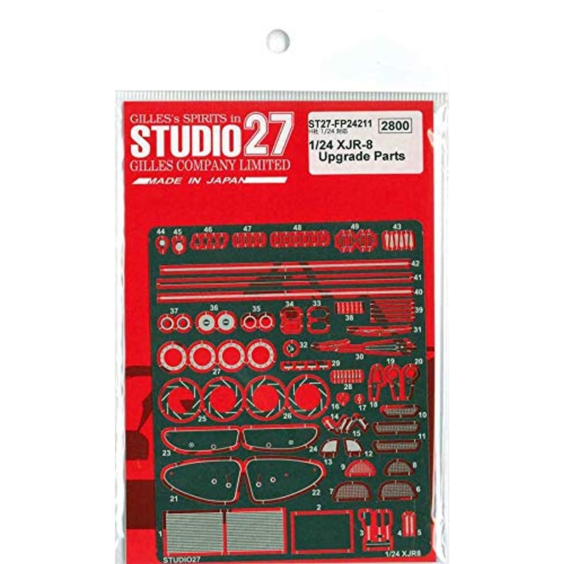 Studio27 ST27-FP24211 XJR-8 Upgrade Parts for Hasegawa 1/24 Scale