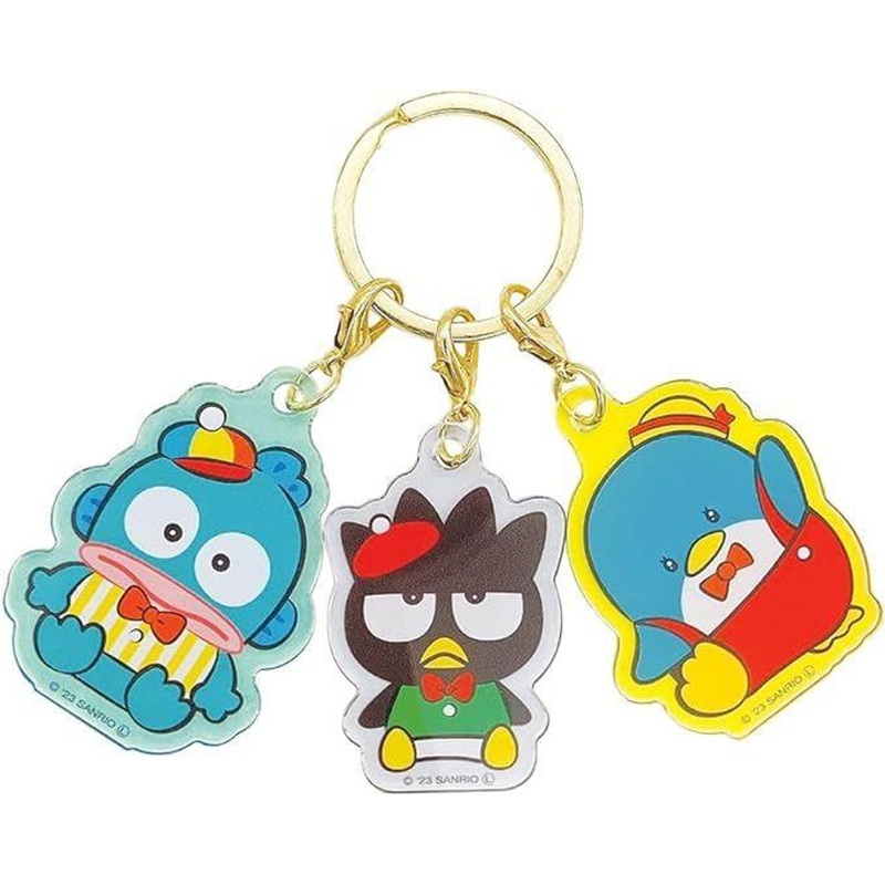 T’s Factory Sanrio 3 Charm Key Holder – Sanrio Characters C