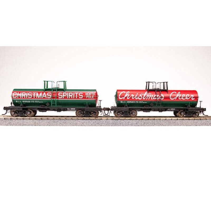6,000 gallon Tank Car Christmas Scheme