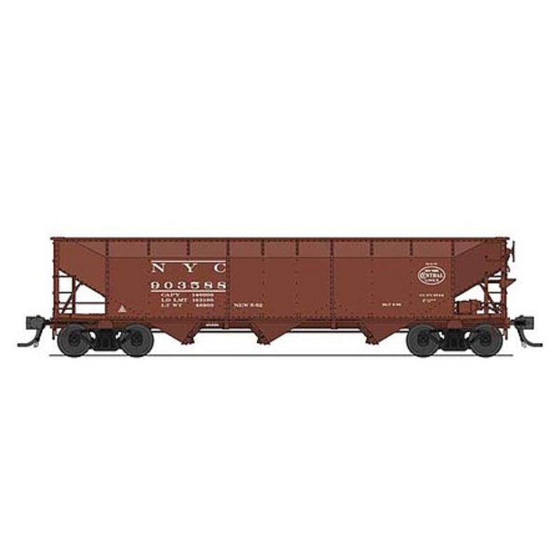 AAR 70-ton Triple Hopper New York Central (4-pack)