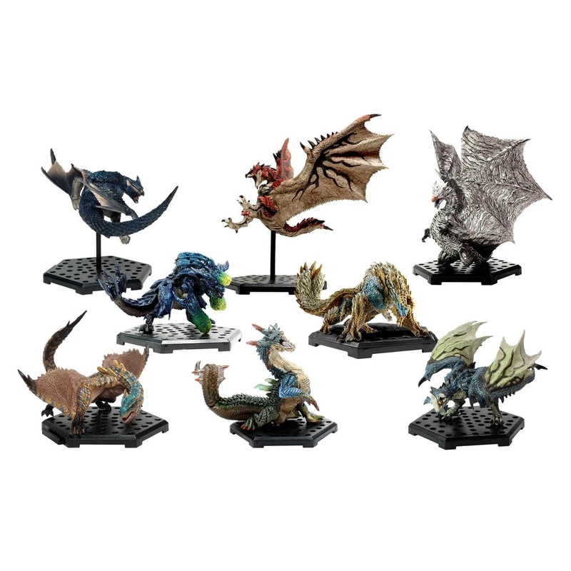 Capcom Figure Builder Monster Hunter Standard Model Plus -20th Anniversary BEST SELECTION- Vol.1 8Pcs Box