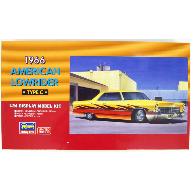 Hasegawa 20376 1966 American Lowrider Type C 1/24 Scale kit