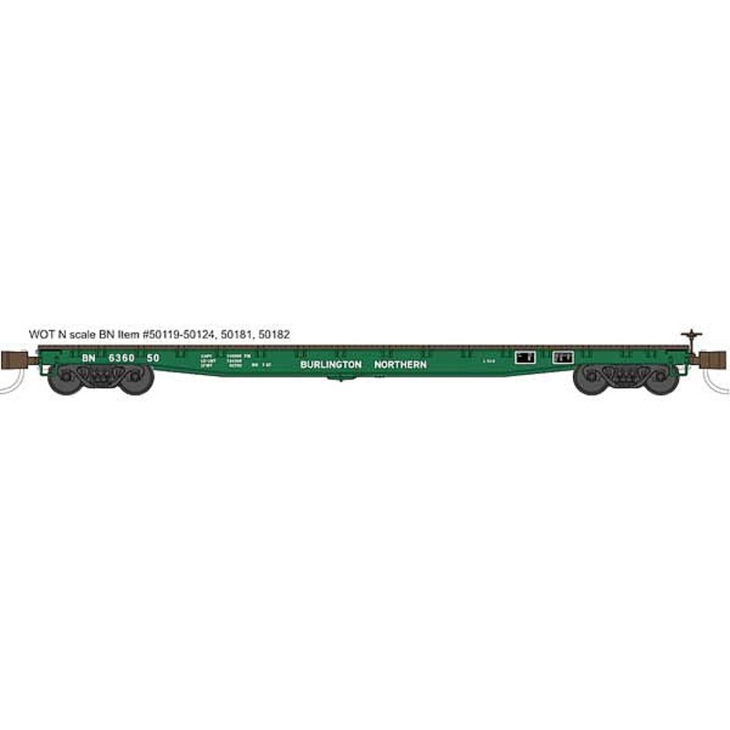 N 53’6’GP Flatcar BN 6pak