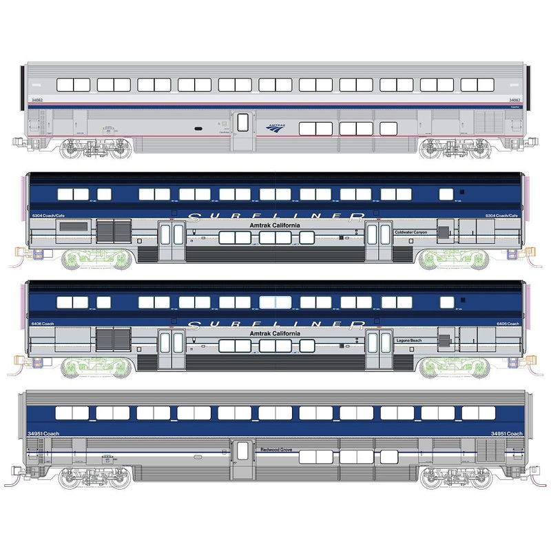 N AMT SURFLINER 4CAR SET