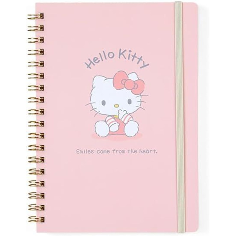 Sanrio B6 Size Ring Notebook Hello Kitty (Plushie Design Stationery)
