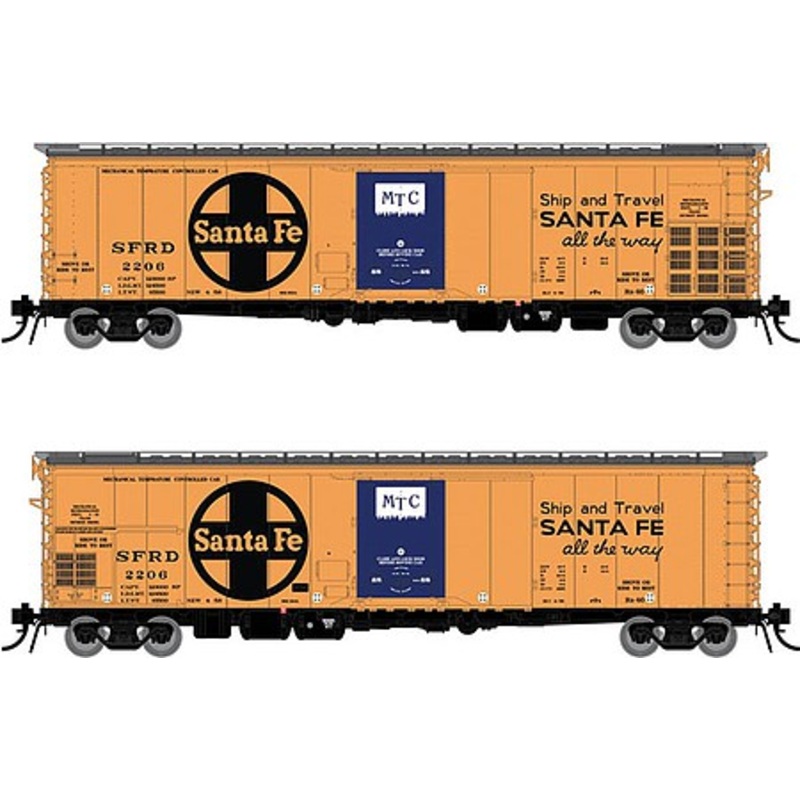 Santa Fe RR-60 Mechanical Reefer All The Way