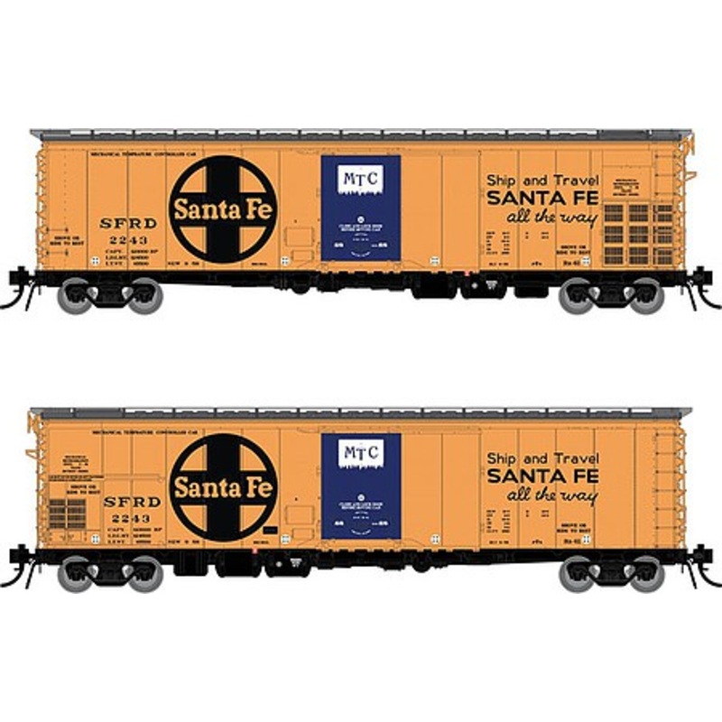 Santa Fe RR-61 Mechanical Reefer All The Way