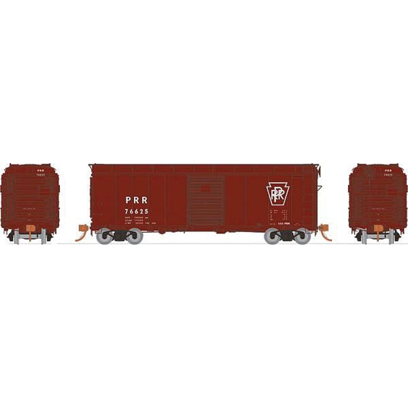 X31A Single-Door Boxcar PRR Plain Keystone