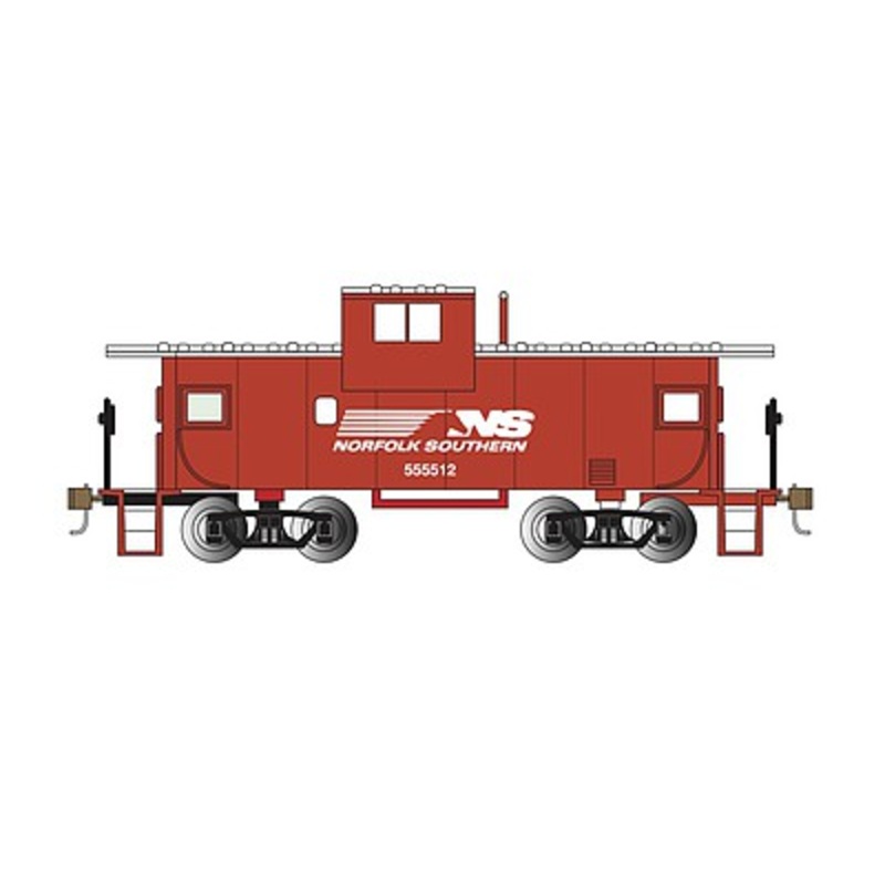 36′ Wide-Vision Caboose Norfolk Southern #X501