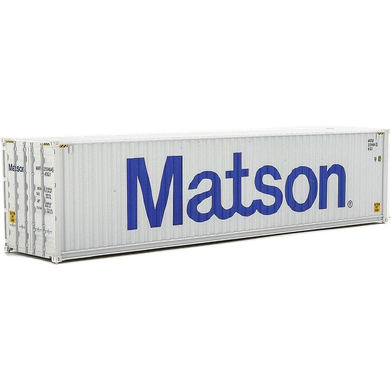 40′ Matson Hi-Cube Corrugated-Side Container