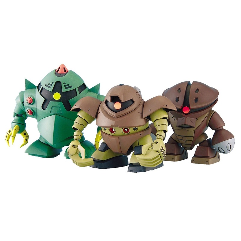 Bandai Gundam SD-238 Gogg & Acguy & Zock Set