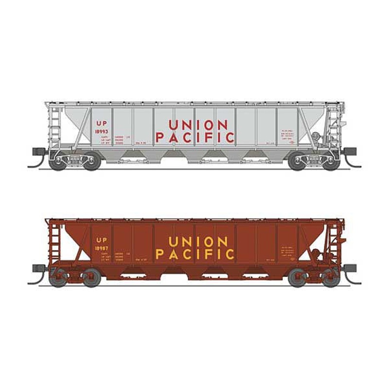 H32 Covered Hopper Union Pacific variety pack