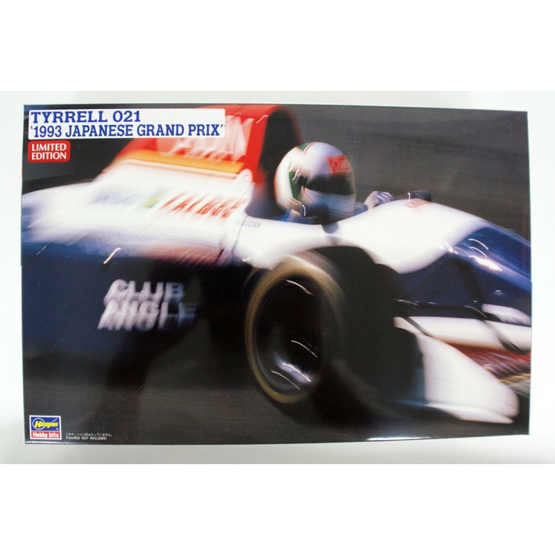 Hasegawa 20393 Tyrrell 021 1993 Japan Grand Prix 1/24 Scale kit