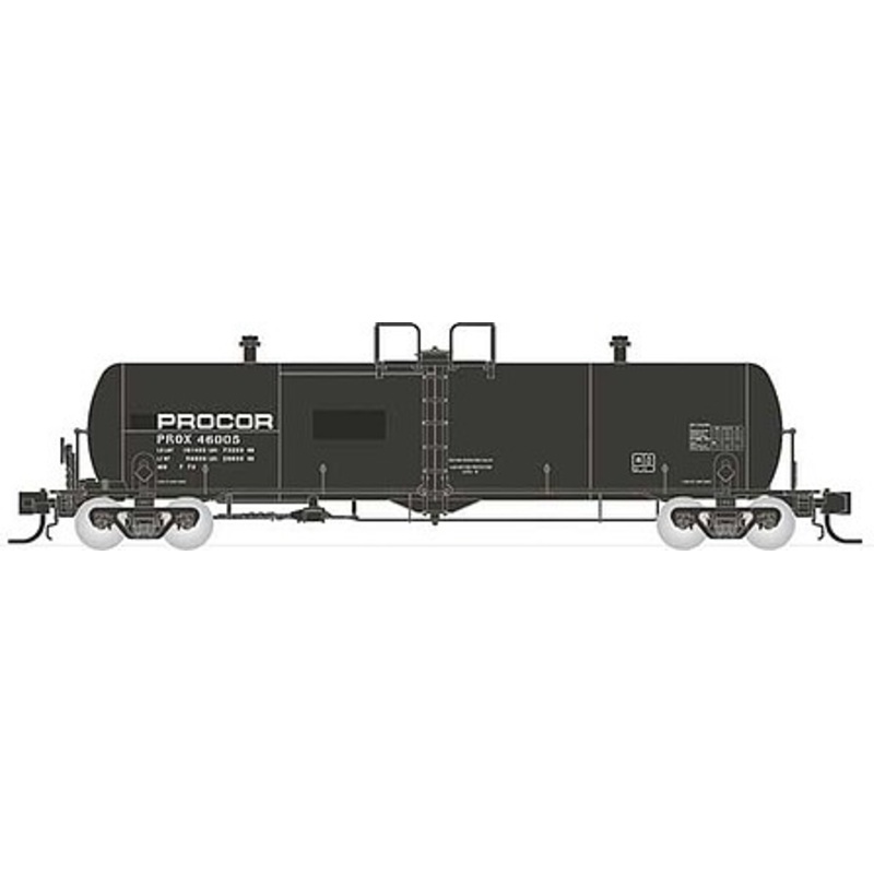 N Procor 20000 Gal. Tank Car 6pk Modern1