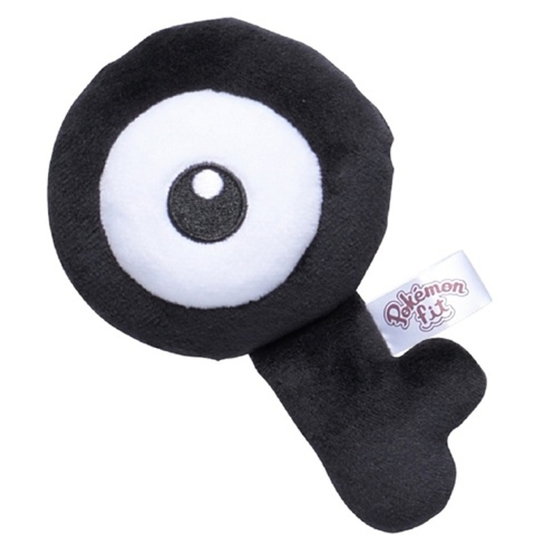 Pokemon Center Original Plush Doll Pokemon fit Unown Q