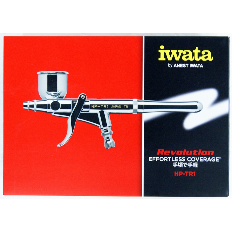 Anest Iwata HP-TR1 Air Brush 0.3mm 7ml Trigger Action Revolution Series