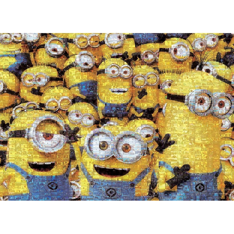Epoch Jigsaw Puzzle 06-094s Despicable Me Minions Mosaic Art (500 Pieces)