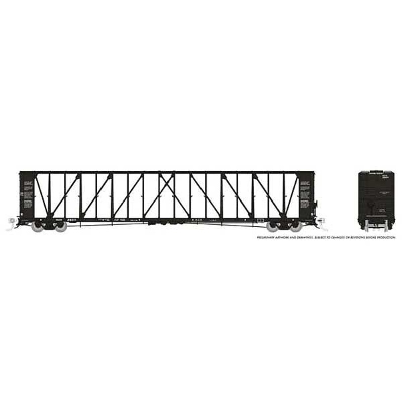Ho NSC 73′ Centerbeam MSDR Black 6pk