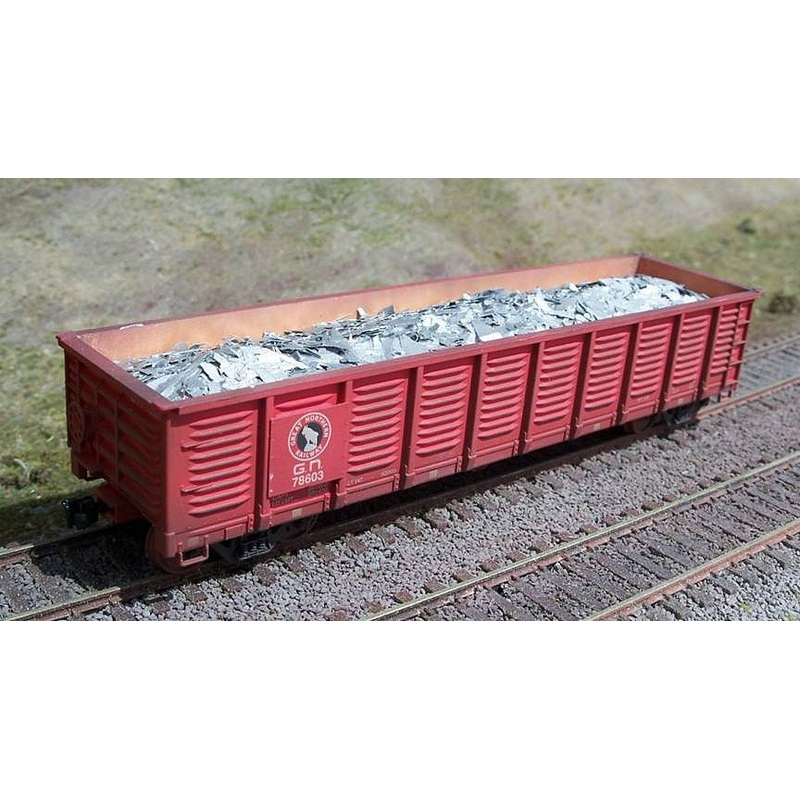 Scrap Aluminum Load for ExactRail 2420 Gondola