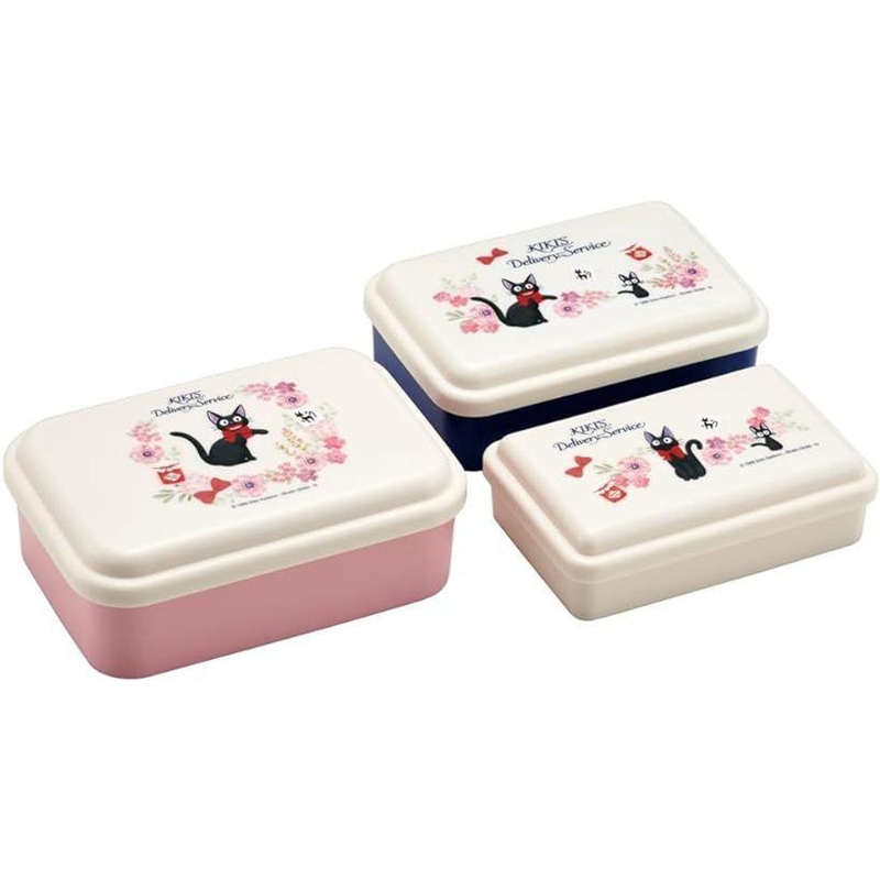 Skater Studio Ghibli Kiki’s Delivery Service Compact Type Container (Set of 3)