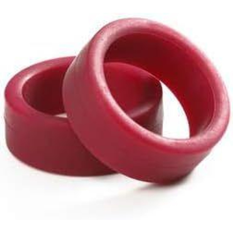 Tamiya Mini 4WD Low Friction Low Profile Tire (Maroon/ 2pcs.)