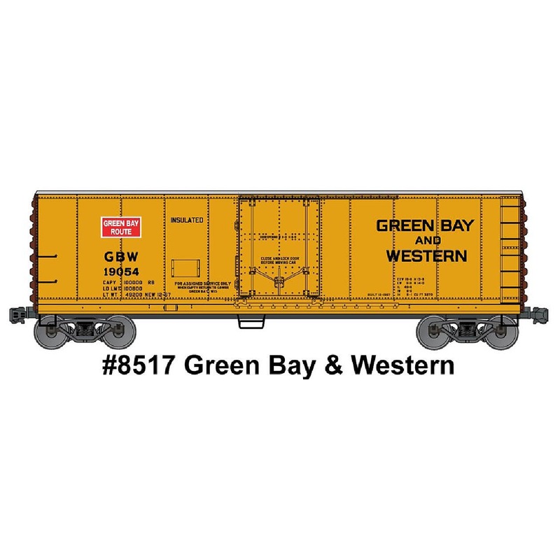 40′ Steel Reefer Plug Door Kit Green Bay & Western
