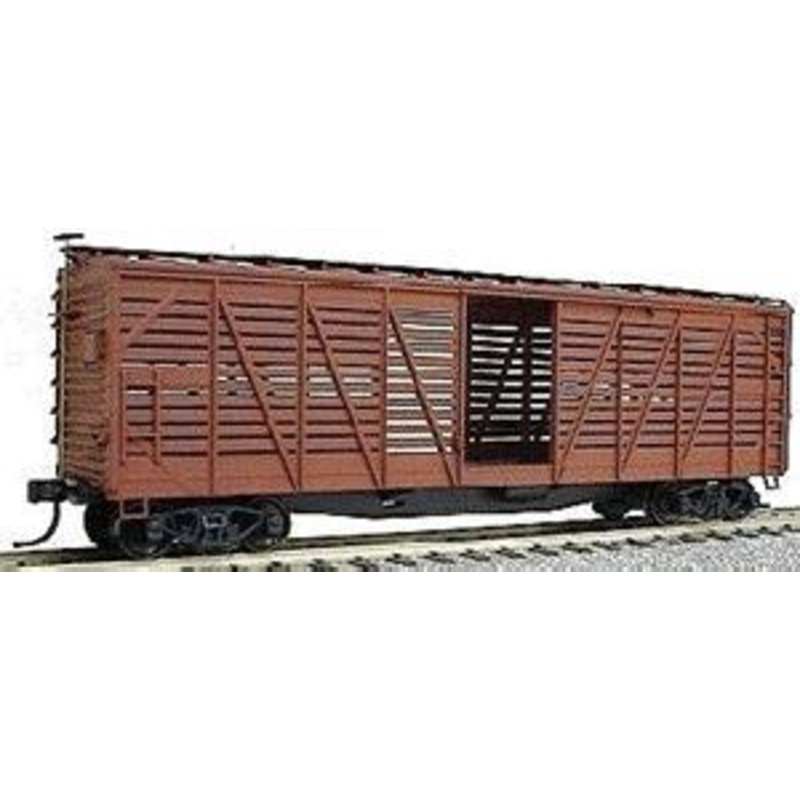 40′ Wood Stock Car – Kit (Plastic) – Undecorated