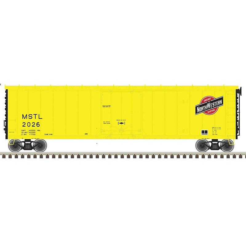 50′ Plug-Door Boxcar Chicago & North Western #2024