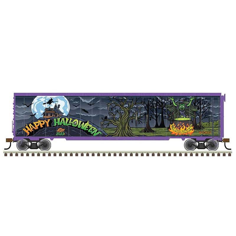50′ Postwar Single Door Boxcar Halloween 2022