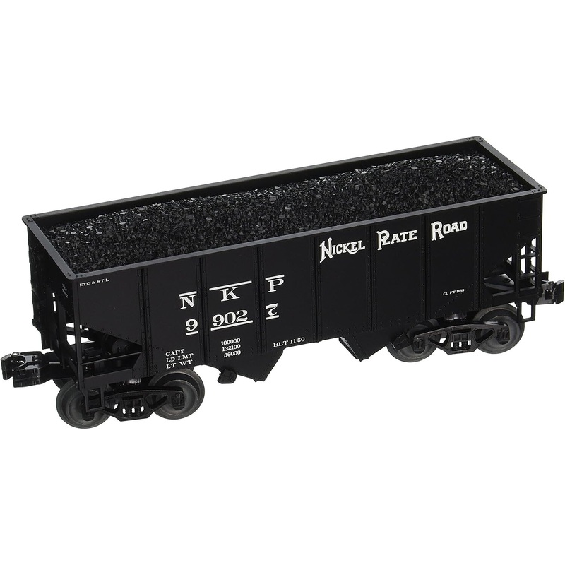 55-Ton 2-Bay Hopper with load Nickel Plate Road