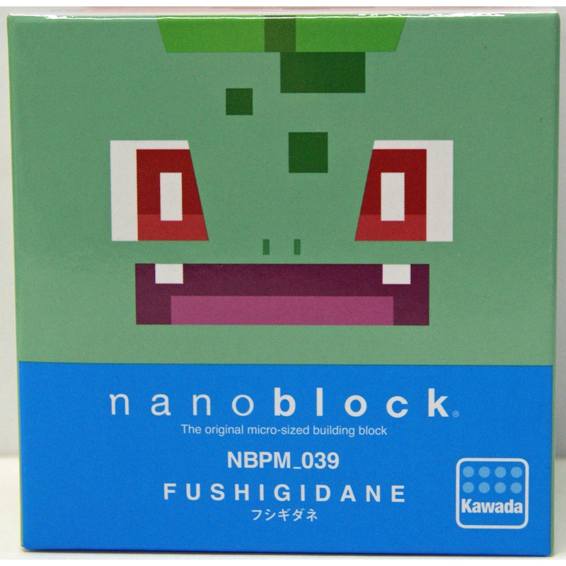 Kawada NBPM-039 nanoblock Pokemon Quest Bulbasaur (Fushigidane)