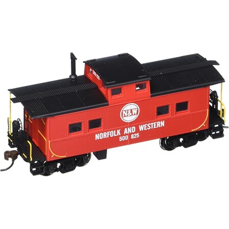 NE Steel Caboose Norfolk & Western Red #557707