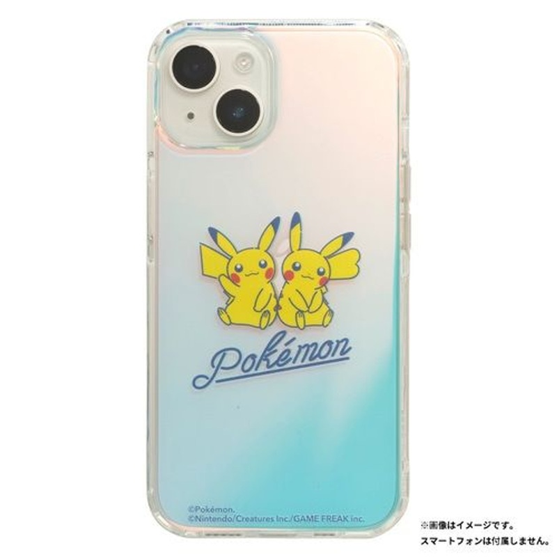 Pokemon Center Original Smartphone Case for iPhone 13/14 HIGHER Hybrid Case – Pikachu (Pokemon Joyful Party)